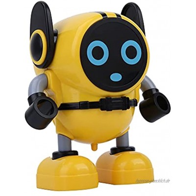 Roboter-Gyro-Spiel-Spielzeug tragbares R7 -Mini-Roboter-Gyro-Spielzeug Trägheitsroboter-Intelligenz-Spielzeug Spaß für Geschenk für PartyGelb