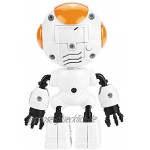 Roboterspielzeug LED-Augen Roboter-Berührungssensor-Roboter Kindermodellspielzeug Lernspielzeug für Kinder Lernroboter Spielzeug Intelligenter Roboter für MädchenOrange