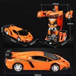Sysow RC Transformator Roboter-Auto RC Auto Transformator Robot RC ferngesteuertes Roboter-Auto Transformers Roboter RC Auto Spielzeug für Kinder Geschenk