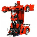 Sysow RC Transformator Roboter-Auto RC Auto Transformator Robot RC ferngesteuertes Roboter-Auto Transformers Roboter RC Auto Spielzeug für Kinder Geschenk