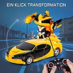 Vubkkty Transformator Ferngesteuertes Auto Spielzeug für Kinder