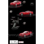 HSP Himoto Ferrari F12 Berlinetta RC ferngesteuertes Lizenz-Fahrzeug im Original-Design Modell-Maßstab 1:14 Ready-to-Drive Auto inkl. Fernsteuerung und Batterien Neu