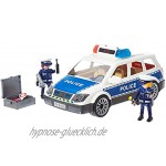 Playmobil City Action 6873 Polizei-Einsatzwagen mit Licht- und Soundeffekten Ab 5 Jahren