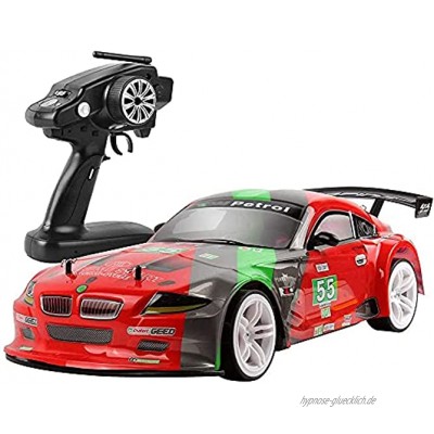 WENTING Ferngesteuertes Auto 70 km h Schnelles Drift-Rennauto 2,4 GHz 1 10 Elektrofahrzeug 4WD Rc-Fahrzeug Beste Spielzeugautos für Jungen und Erwachsene mit Zwei Batterien