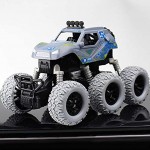 XHXseller RC Geländefahrzeuge ferngesteuertes Auto mit Zwei Motoren Monster Truck mit Fernbedienung Rock Crawler Reibungsantrieb mit 6 Antriebsrädern