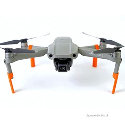 3dquad Landefüße Landegestell Fahrwerk für DJI Mavic Air 2 Drohne orange