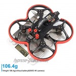 BETAFPV Beta95X V3 Pusher Whoop Drone Analog Version Frsky LBT with F4 AIO 20A Toothpick FC 1404 4500KV Motors M02 VTX for SMO 4K Camera Naked GoPro lite FPV Filming Freestyle Racing
