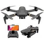 Drohne mit 4K HD-Kamera für Erwachsene Faltbare WiFi-FPV-Live-Video-Drohne Rückkehr nach Hause 18 Minuten Flugzeit Follow Me Fernbedienung RC Drone Quadcopter für Anfänger