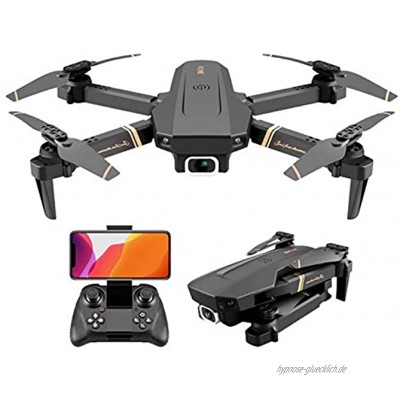 Drohne mit 4K HD-Kamera für Erwachsene Faltbare WiFi-FPV-Live-Video-Drohne Rückkehr nach Hause 18 Minuten Flugzeit Follow Me Fernbedienung RC Drone Quadcopter für Anfänger