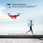 Eanling GPS Drohne HS110G mit Kamera 1080P HD,WiFi FPV Live Übertragung,RC Quadrocopter ferngesteuert mit Live Video,Auto Rückkehr,längere Flugzeit,angelegte Flugpfade,Follow Me für Kind und Anfänger