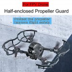iEago RC Propellerschützer für DJI FPV Drohne Halbgeschlossen Propeller Schutzwache Antikollisions Schutzring für Drohnenpropeller kompatibel mit DJI FPV Drohne Zubehör