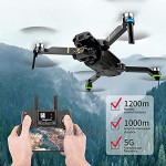 KAIONE Pro RC Drohne 4K Kamera EIS 3 Achsen Gimbal 5G WiFi GPS FPV Bürstenloser Drohne Quadkopter 20 Minuten Flugzeit