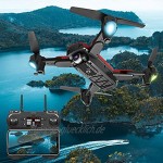 LiLong HJ68 Drohne mit 4K HD 120 ° Kamera WiFi FPV Automatische Höhenrückkehr Drohne mit Follow Me Funktion 60 Minuten Flugzeit mit 3 Batterien