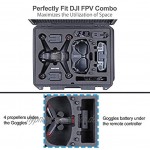 Lykus Titan F100 Wasserdichtes Koffer für DJI FPV Drone Combo kostenloses MicroSD-Kartenetui inklusive