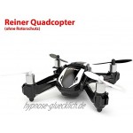 4.5-Kanal 2.4GHz RC Ferngesteuerter 4in1 Hybrid UFO Quadcopter und Fahrzeug mit HD-Kamera Rotorenschutz,6-axis Gyro 3D Loopings Komplett-Set inkl. Akku Ersatzteil-Set