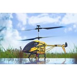 Carson 500507139 Easy Tyrann Hornet 350 2.4 GHz – Ferngesteuerter Helikopter Robustes RTF Ready to Fly Modell für Einsteiger inklusive Batterien für Kinder ab 12 Jahren gelb
