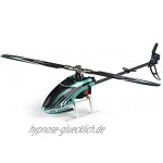 CT-Tribe Hubschrauber Ferngesteuert 2.4Ghz 6CH Elektrischer RC-Hubschrauber mit 6G SelbststaBilisiertem Flugmodus und 3D-Stunt RC Flugzeugmodell für Anfänger RTF
