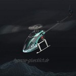 CT-Tribe Hubschrauber Ferngesteuert 2.4Ghz 6CH Elektrischer RC-Hubschrauber mit 6G SelbststaBilisiertem Flugmodus und 3D-Stunt RC Flugzeugmodell für Anfänger RTF