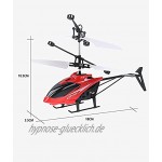 Ferngesteuerter Hubschrauber Kinder RC Helikopter Flugzeug Geschenk Outdoor RC Helikopter für Jungen Start Landung mit Einer Taste Indoor-Flugspielzeug