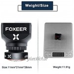 FPV Kamera: Foxeer Razer Mini Cam 1200TVL 2,1 mm Objektiv FPV Sender Cam Mini Rrone mit Camera PAL NTSC Umschaltbar für Racing Drone Black