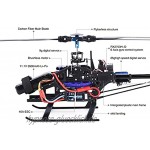 LAKA Elektrischer RC-Hubschrauber Modell Walkera V450D03 6CH 3D 6-Achsen-Gyro-System 2.4G Stabilisierungssystem für bürstenlose Doppelmotoren Flugzeug-Kit mit DEVO7-Fernbedienung