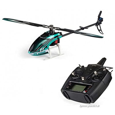 Lommer RC Hubschrauber RTF 6 Kanal 2.4G Ferngesteuert Helikopter mit 6G Selbststabilisiertem Flugmodus und 3D Stunt Spielzeug Geschenk Flugzeug für Anfänger Kinder Jungen Erwachsene