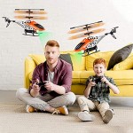 VATOS RC Hubschrauber 22 Minuten Fliegen Ferngesteuerter Hubschrauber mit LED-Licht 2,4 GHz & 3,5 Kanäle Mini Hubschrauber für Kinder & Erwachsene Innen Bestes Hubschrauber Spielzeug Geschenk