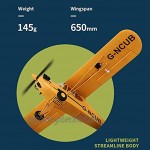 Demeras DIY ferngesteuertes Flugzeugspielzeug Bürstenloses Flugzeug 3D 6G 5CH Starrflügelflugzeug für Kinder und Anfänger