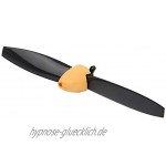 Liyeehao Propeller-Klinge Windblatt-Propeller praktischer Kunststoff für Flugzeug-Zubehör Flugzeug-Modell mit Fernbedienung Wltoys Xk A160