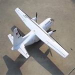 QinWenYan RC Flugzeug Flugzeug PNP C-160 1120 mm Spannweite EPOS Warbird Miniatur Fahrzeuge Farbe: Weiß Größe: One Size