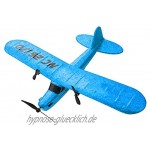 Rc Flugzeug FX-803 2.4G Elektrischer Starrflügel Flugzeuggleiter Fernbedienung Flugzeug RC Flugzeug tolles Geschenk Spielzeug für Anfänger Erwachsene oder Fortgeschrittene KinderBlue