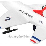 VGEBY RC Flugzeug 2,4 GHz Starrflügel Fernbedienung Flugzeug RC Flugzeug Modell Spielzeug für Kinder