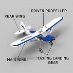 VOLANTEXRC SportCub RC Flugzeug Spannweite Flugzeug 400mm 2,4 GHz RC Segelflugzeug Starrflügelflugzeug mit Xpilot Gyroskop-System für Anfänger RTF JOYFLY