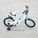 16 Zoll Kinderfahrrad für Mädchen und Jungen ab 4-8 Jahre mit Anti-Rutsch Stützräder Fahrrad für Kinder