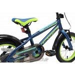 BIKESTAR Kinderfahrrad 14 Zoll für Mädchen und Jungen ab 4 Jahre | Kinderrad Urban Jungle | Fahrrad für Kinder | Risikofrei Testen