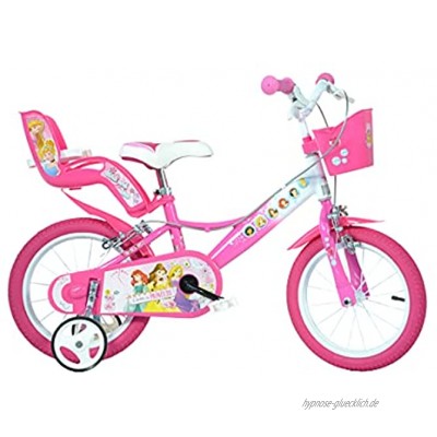 Dino Bikes 144R-PSS Disney Prinzessinnen-Fahrrad 35,6cm 14Zoll