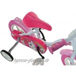 Dino Bikes Baby-Boys Kinderfahrrad Fahrrad Weiß Pink 10 Zoll