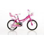 Mädchen Kinderfahrrad pink Mädchenfahrrad – 16 Zoll | Original | Kinderrad mit Stützrädern Das Fahrrad als Geschenk für Mädchen