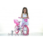 Mädchen Kinderfahrrad weiß 164RN Mädchenfahrrad – 16 Zoll | TÜV geprüft | Original | Kinderrad mit Stützrädern Das Fahrrad als Geschenk Mädchen