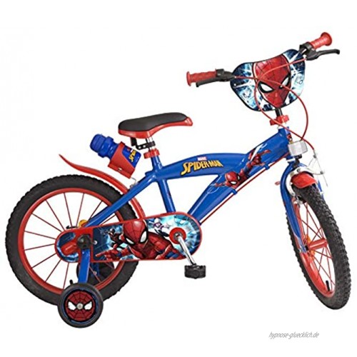 Toimsa 876 Bike Boy Spiderman 5 bis 8 Jahre 16 Zoll