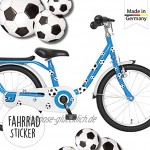 Wandtattoo Loft Fahrradaufkleber 38 STK. Fußbälle Fußball Junge Fahrrad Sticker Fahrraddesign Kinderfahrrad