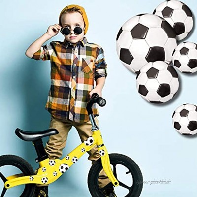 Wandtattoo Loft Fahrradaufkleber 38 STK. Fußbälle Fußball Junge Fahrrad Sticker Fahrraddesign Kinderfahrrad