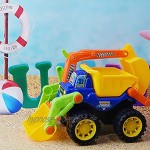 Babys Beach Engineering Fahrzeuge Truck Baufahrzeuge Spielzeug，Mini LKW Bagger Bulldozer， Strand-Buggies Parks Kinder Sommer Safe Material Fahrzeug Spielzeug für Kinder，Geschenk für Jungen