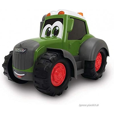 Dickie Toys Happy Fendt Traktor Trecker Bauernhof Spielzeug keine verschluckbaren Teile für Kinder ab 1 Jahr 25 cm