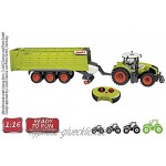 Happy People 34425 Claas Traktor Axion 870 RC + Anhänger Cargos 9600
