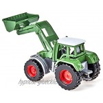 Siku 1039 Fendt Traktor mit Frontlader Metall Kunststoff grün Beweglicher Frontlader Abnehmbare Kabine