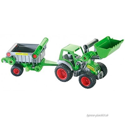 WADER 37756 Traktor Frontlader und Kipper