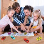 36 Stücke Zurückziehen Autos Mini Rennwagen Mini Push-Pull Spielzeug mit 1 Aufbewahrungstasche für Rennen Geburtstag Party