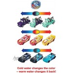 Disney Cars Farbwechsel Fahrzeuge 3er-Pack Lightning McQueen Hook Bobby Swift GPB03