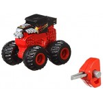 Hot Wheels GPB72 Monster Trucks Blindpack mit 1 Mini Truck 1 Starter und 1 Sticker in zufälliger Auswahl Spielzeug ab 3 Jahren